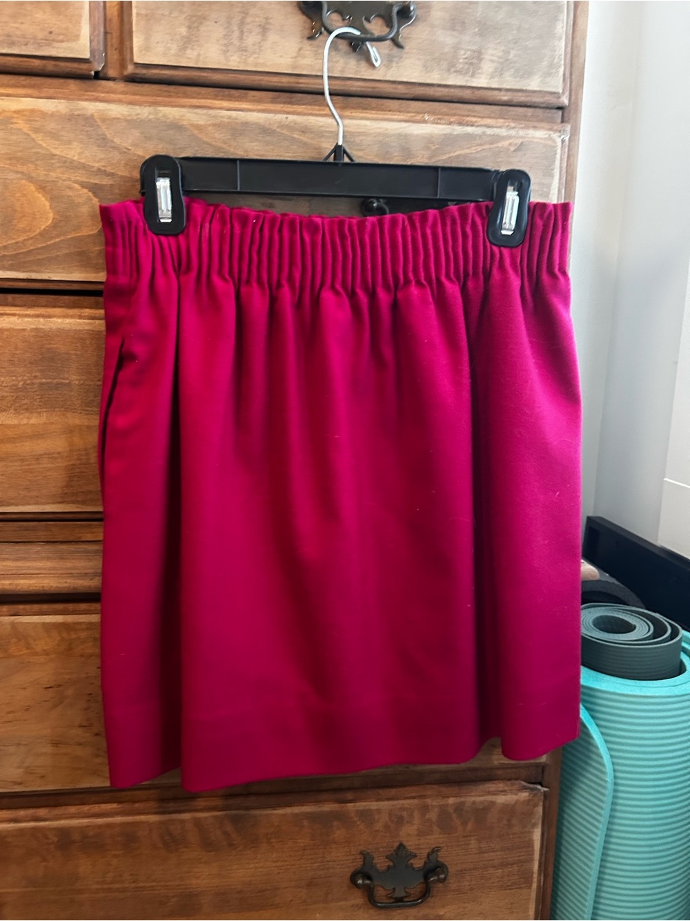 J Crew Women's Elastic Waist Skirt